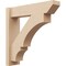 Ekena Millwork 6-in W x 24-in D x 24-in H Balboa Slat Rough Cedar Woodgrain TimberThane Outlooker, Primed Tan OUTUR060X24X24BOA24RCPR - alternate 1